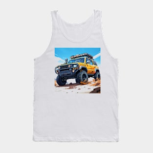 New Broncho Off-road Orange Tank Top